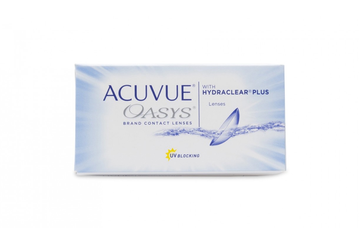 15 ήμεροι Φακοί Επαφής Johnson & Johnson Acuvue Oasys with Hydraclear Plus (6 Φακοί)